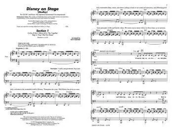 Disney On Stage (Medley) - Lojeski - SATB