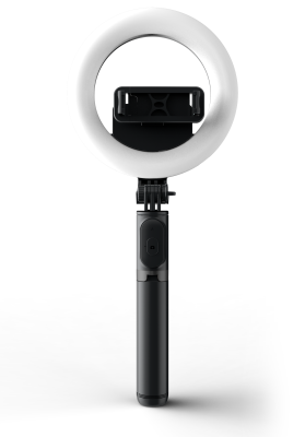 mRing-6 6-Inch Battery-powered Ring Light with Selfie Stick