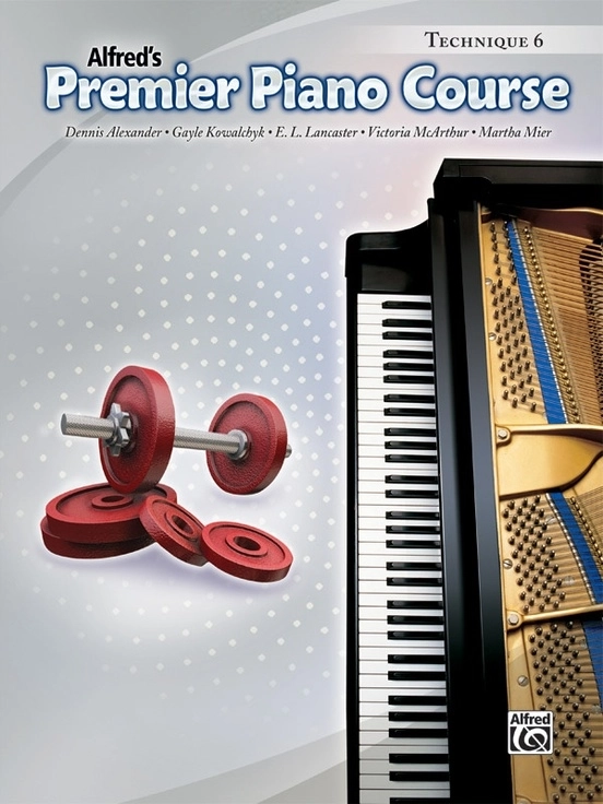 Premier Piano Course, Technique 6 - Piano - Book