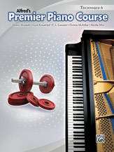 Alfred Publishing - Premier Piano Course: Technique  Book 6 - Book