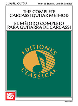 Mel Bay The Complete Carcassi Guitar Method - Bay/Castle