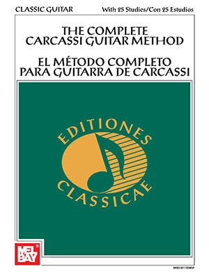 The Complete Carcassi Guitar Method - Bay/Castle - Classical Guitar - Book