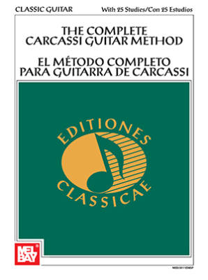 Mel Bay - The Complete Carcassi Guitar Method - Bay/Castle - Classical Guitar - Book