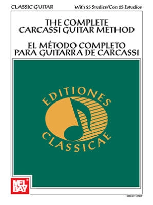 Mel Bay - The Complete Carcassi Guitar Method - Bay/Castle - Classical Guitar - Book
