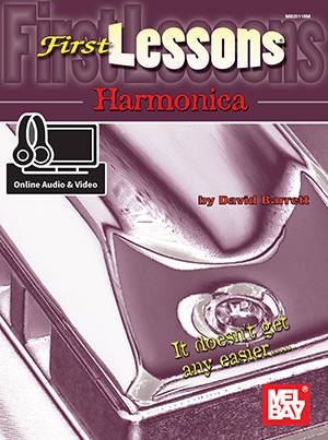 First Lessons Harmonica - Barrett - Harmonica - Book/Media Online