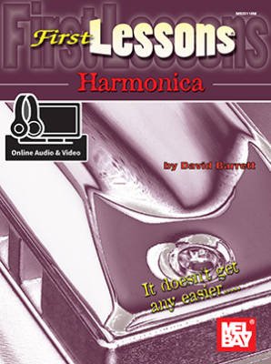 Mel Bay - First Lessons Harmonica - Barrett - Harmonica - Book/Media Online