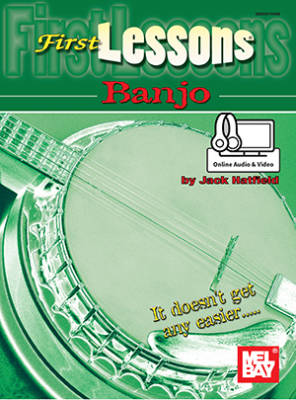 Mel Bay - First Lessons Banjo - Hatfield - Banjo - Book/Media Online