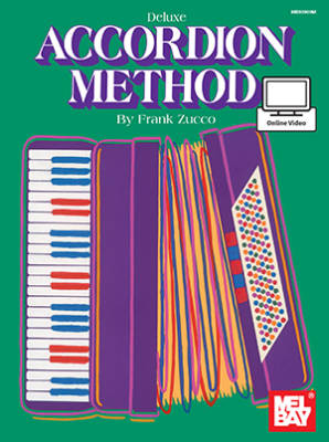 Mel Bay - Deluxe Accordion Method - Zucco - Accordion - Book/Video Online