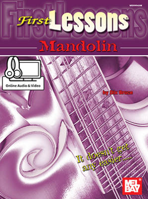 First Lessons Mandolin - Bruce - Mandolin - Book/Media Online