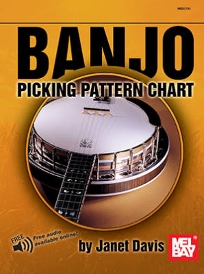 Banjo Picking Pattern Chart - Davis - Banjo - Chart/Audio Online