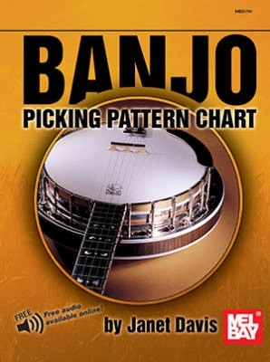 Banjo Picking Pattern Chart - Davis - Banjo - Chart/Audio Online