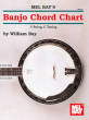 Mel Bay - Banjo Chord Chart - Bay - Banjo - Chart