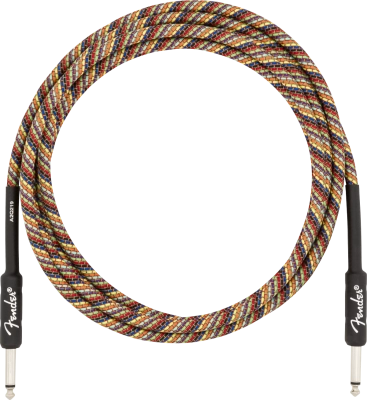 Fender - Festival Hemp Instrument Cable, Rainbow - 10