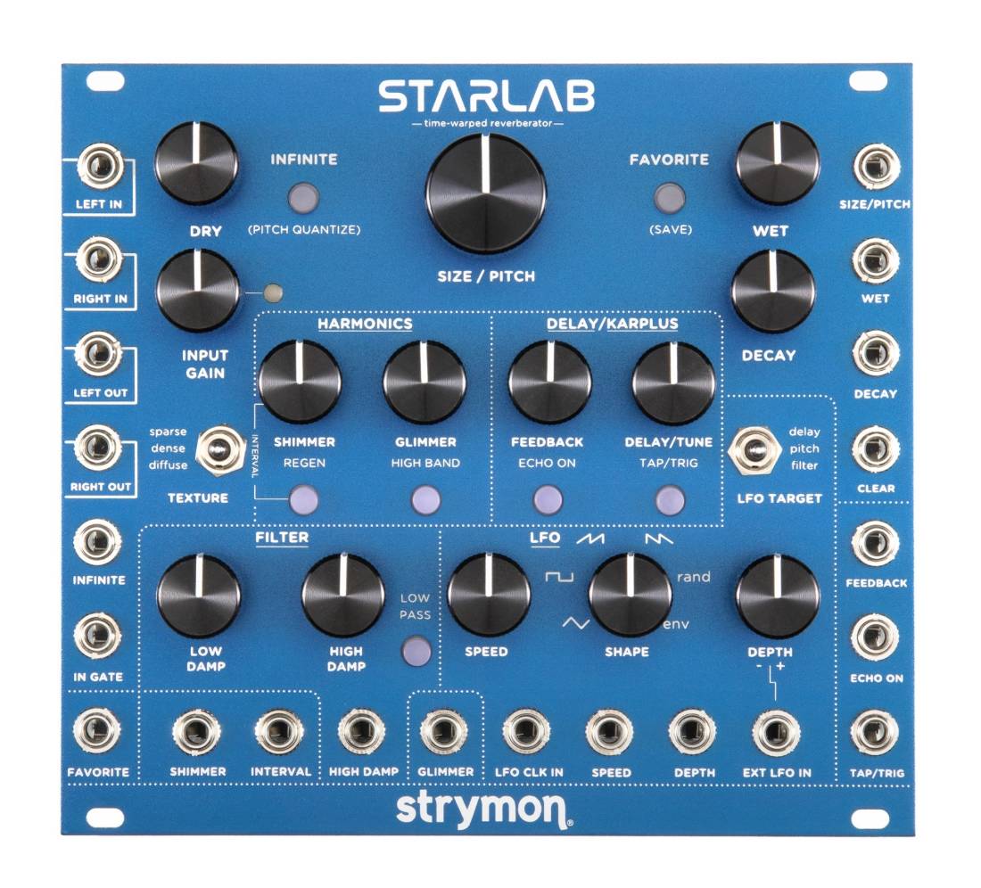 StarLab Time-Warped Reverberator Eurorack Module