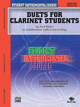 Student Instrumental Course: Duets for Clarinet Students, Level II - Ostling/Weber - Book