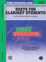 Student Instrumental Course: Duets for Clarinet Students, Level I - Ostling/Weber - Book