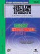 Belwin - Student Instrumental Course: Duets for Trombone Students, Level I - Ostling/Weber - Book