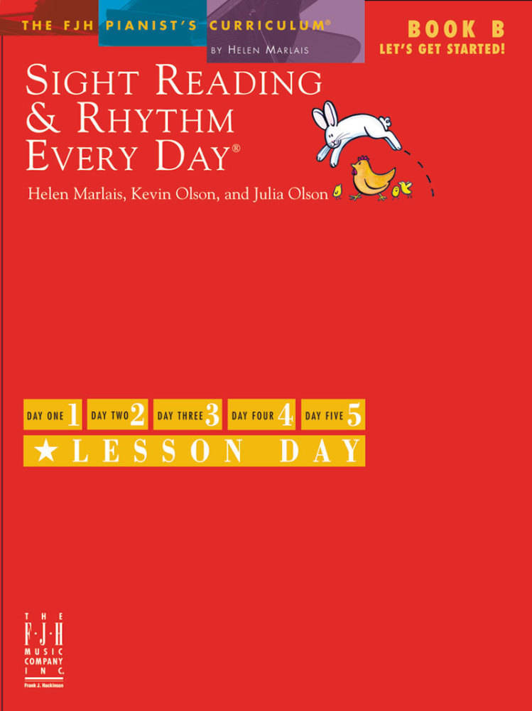 Sight Reading & Rhythm Every Day - Let\'s Get Started, Book B - Marlais/Olson/Olson - Piano