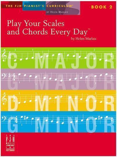 Play Your Scales and Chords Every Day, Book 2 - Marlais - Piano