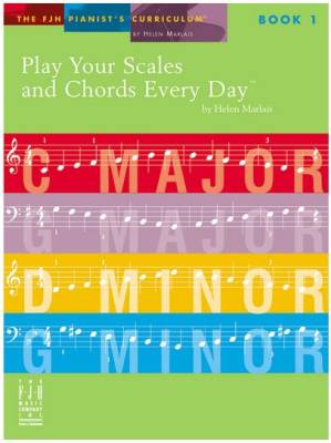FJH Music Company - Play Your Scales and Chords Every Day, Book 1 - Marlais - Piano