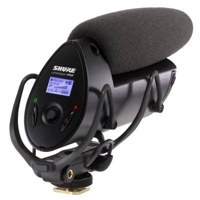 VP83F LensHopper Camera-Mount Condenser Microphone with Flash Recording