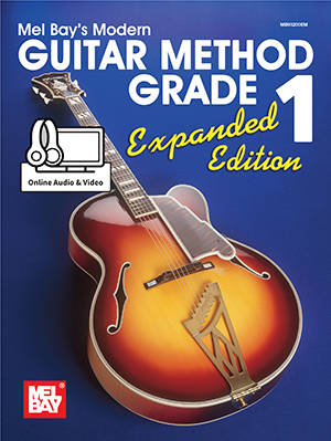 Mel Bay - Modern Guitar Method Grade 1 (Expanded Edition) - Bay - Guitar - Book/Media Online