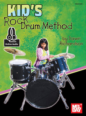 Kid\'s Rock Drum Method - Richardson - Drum Set - Book/Audio Online