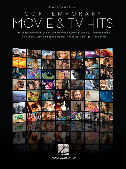 Contemporary Movie & TV Hits - Piano/Vocal/Guitar - Book