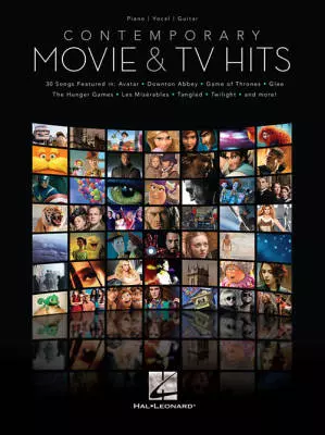 Hal Leonard - Contemporary Movie & TV Hits - Piano/Vocal/Guitar - Book