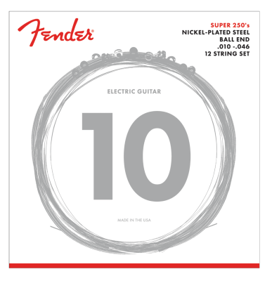 Fender - Electric XII Strings Nickel Plated Steel 10-46