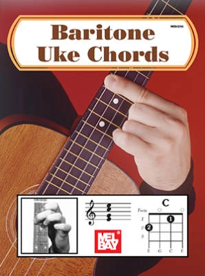 Mel Bay - Baritone Uke Chords - Bay - Baritone Ukulele - Book