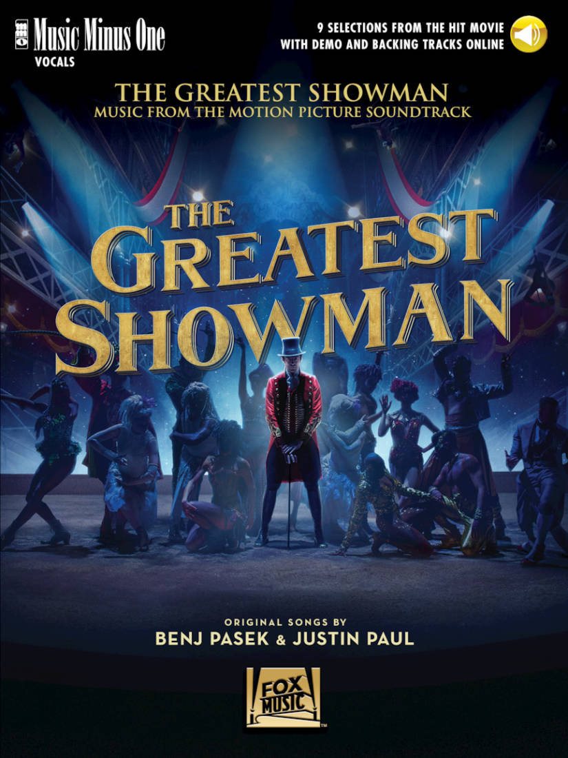 The Greatest Showman: Music Minus One Vocal - Pasek/Paul - Voice - Book/Audio Online