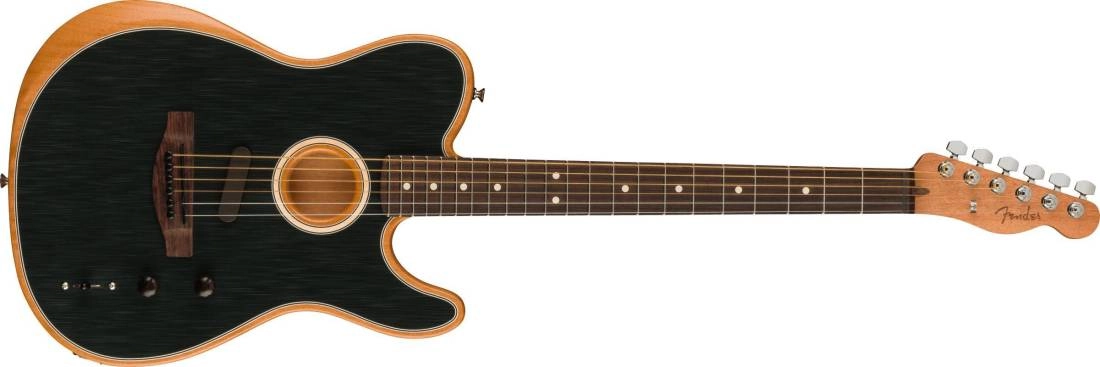 Acoustasonic Player Telecaster, Rosewood Fingerboard - Brushed Black