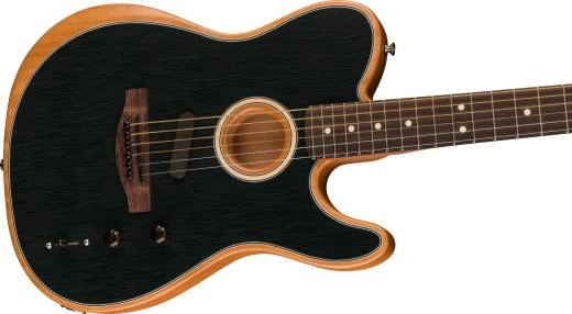 Acoustasonic Player Telecaster, Rosewood Fingerboard - Brushed Black