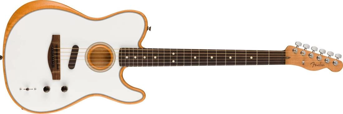 Acoustasonic Player Telecaster, Rosewood Fingerboard - Arctic White