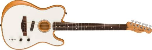 Acoustasonic Player Telecaster, Rosewood Fingerboard - Arctic White