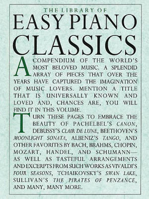 Library of Easy Piano Classics - Piano - Book