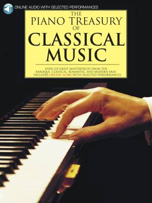 The Piano Treasury of Classical Music - Piano - Book/Audio Online