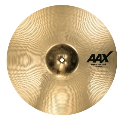 AAX Crystal Thin Crash Cymbal - 17\'\'