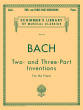 G. Schirmer Inc. - 15 Two- and Three-Part Inventions - Bach/Czerny - Piano - Book