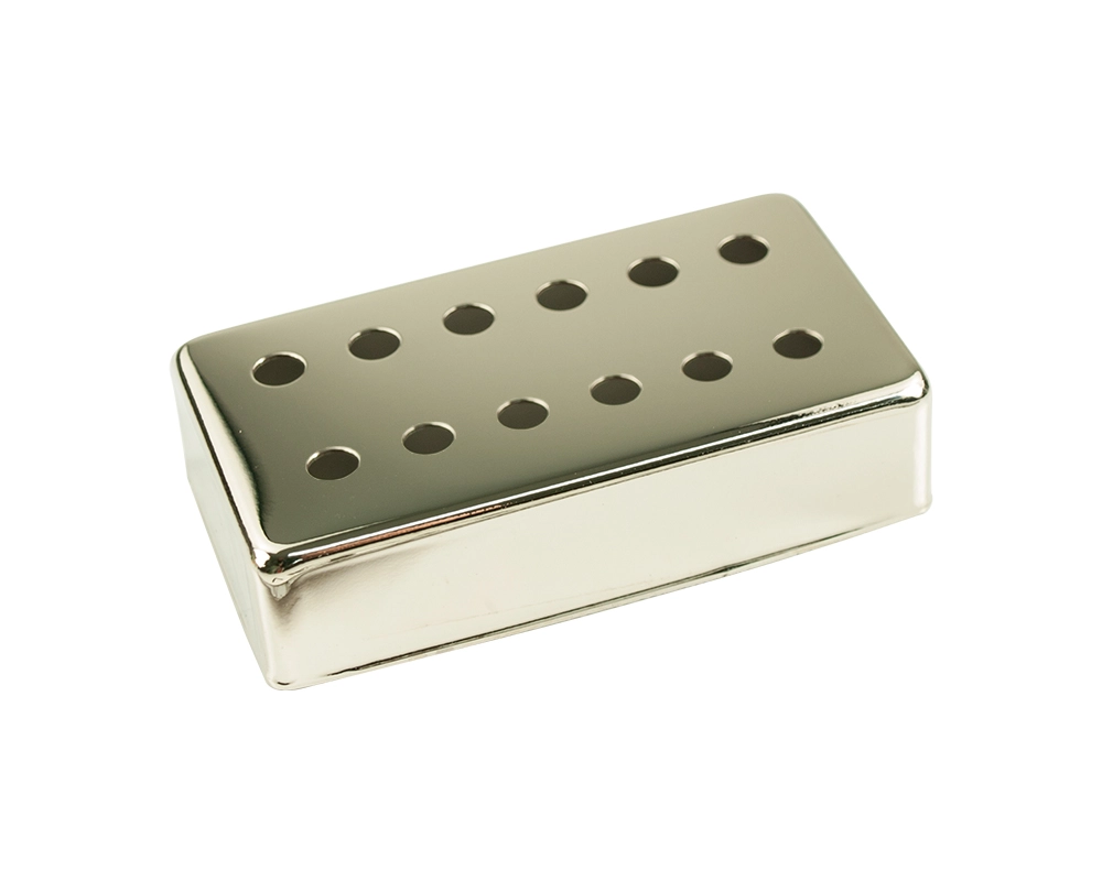 Vintage Nickel Silver Open Humbucker Pickup Cover