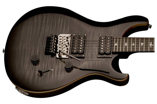 SE Custom 24 Floyd Electric Guitar with Gigbag - Charcoal Burst