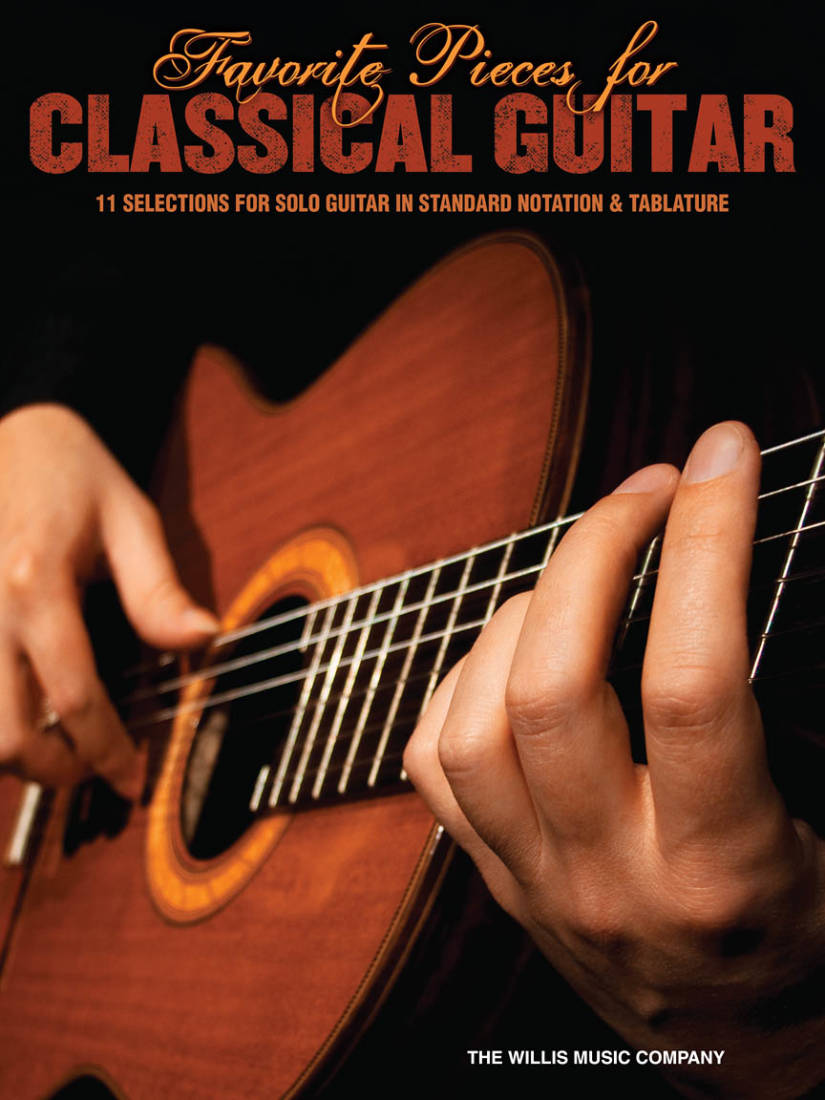 Favorite Pieces for Classical Guitar - Classical Guitar TAB - Book