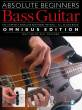 Music Sales - Absolute Beginners Bass Guitar, Omnibus Edition - Bass Guitar - Book/Audio Online