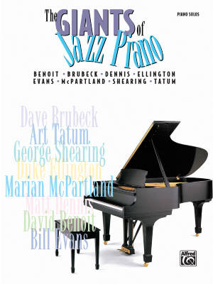 Alfred Publishing - The Giants of Jazz Piano - Piano - Book