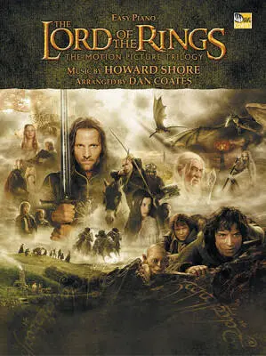 The Lord of the Rings Trilogy - Shore/Coates - Easy Piano - Book