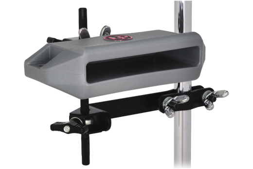Latin Percussion - Medium Pitch Jam Block with Accessory Mount - Limited Edition Gray