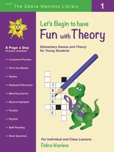 Let\'s Begin to have Fun with Theory 1 - Wanless - Piano - Book