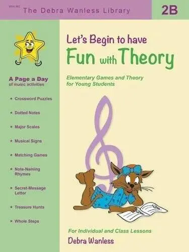 Let\'s Begin to have Fun with Theory 2B - Wanless - Piano - Book