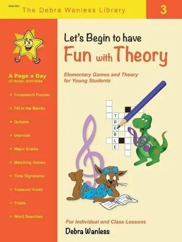 Let\'s Begin to have Fun with Theory 3 - Wanless - Piano - Book